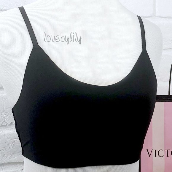 2/$30 Victoria’s Secret Black Seamless Bralette Bra - Picture 2 of 9